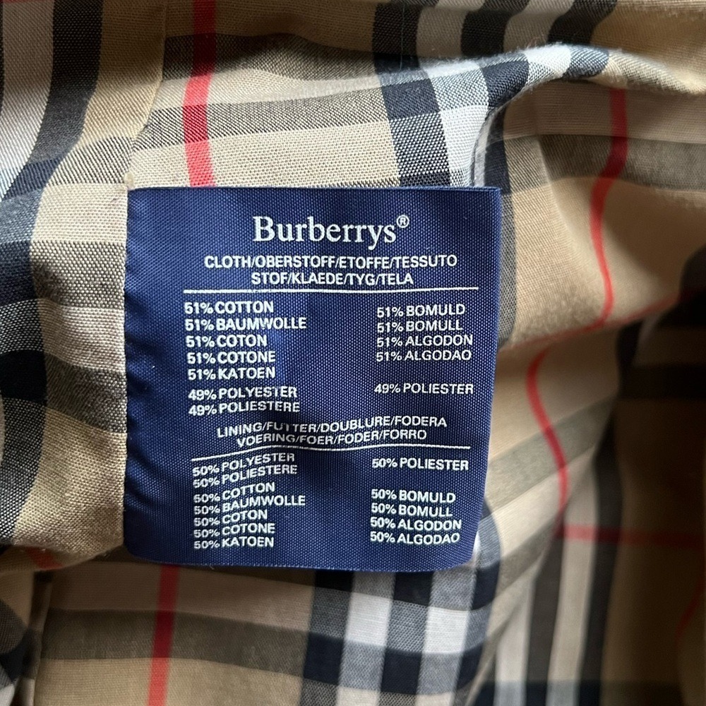 Vintage Burberry Prorsum trench coat Size 14 Extra Extra‎ Long - Picture 13 of 16